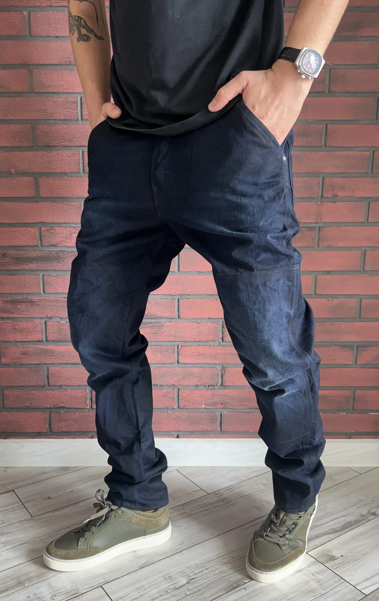 Джинсы (W32/L34) G-Star Raw Faeroes Tapered - миниатюра 3