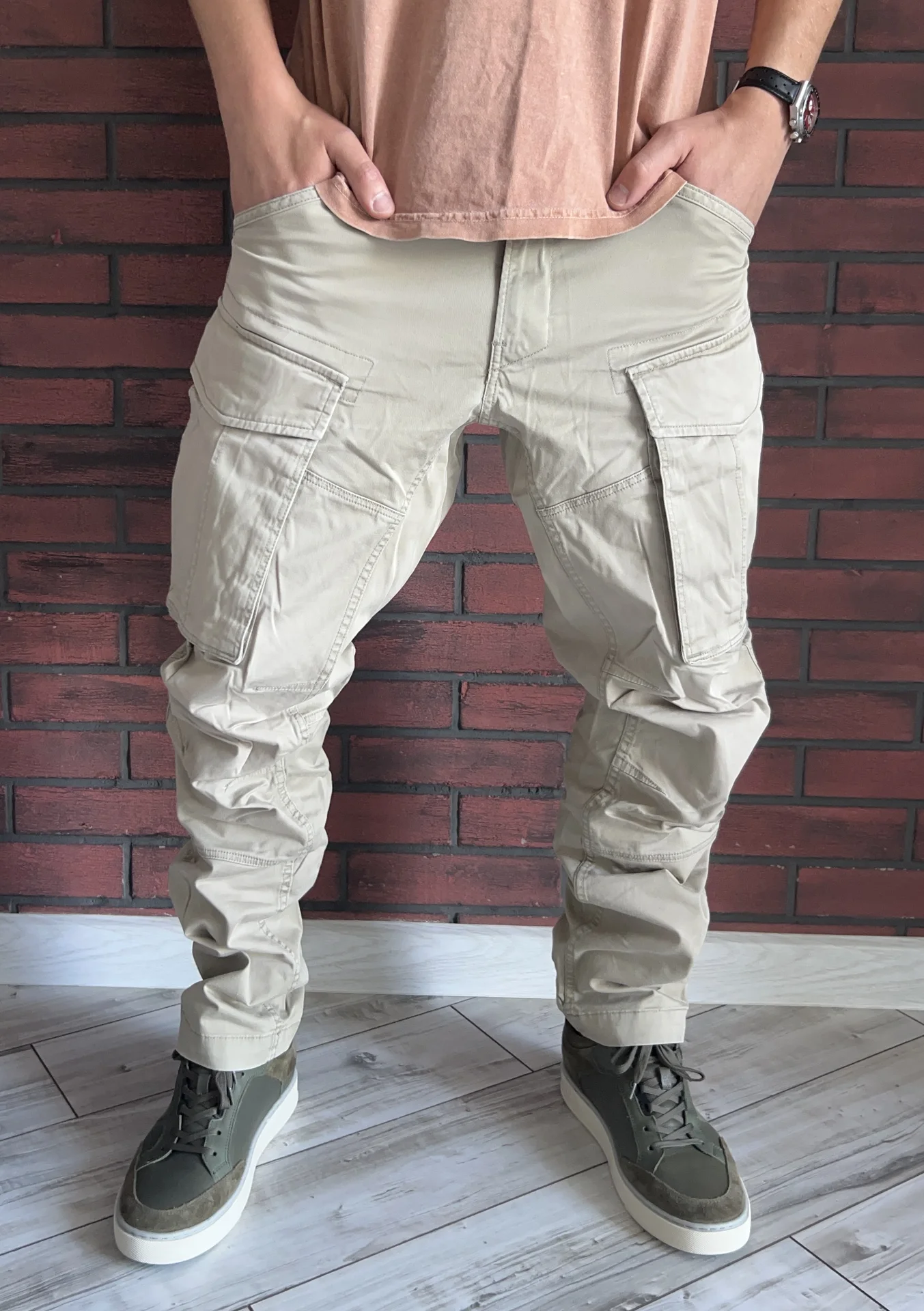 Брюки (W34/L34) G-Star Cargo 3D Regular Tapered - изображение 1