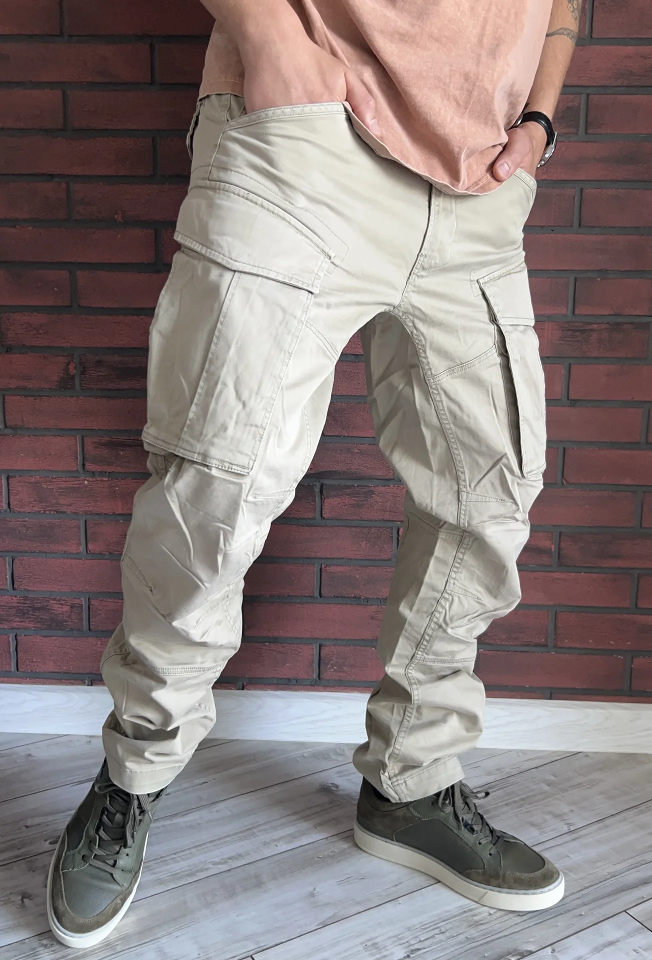 Брюки (W34/L34) G-Star Cargo 3D Regular Tapered - миниатюра 3