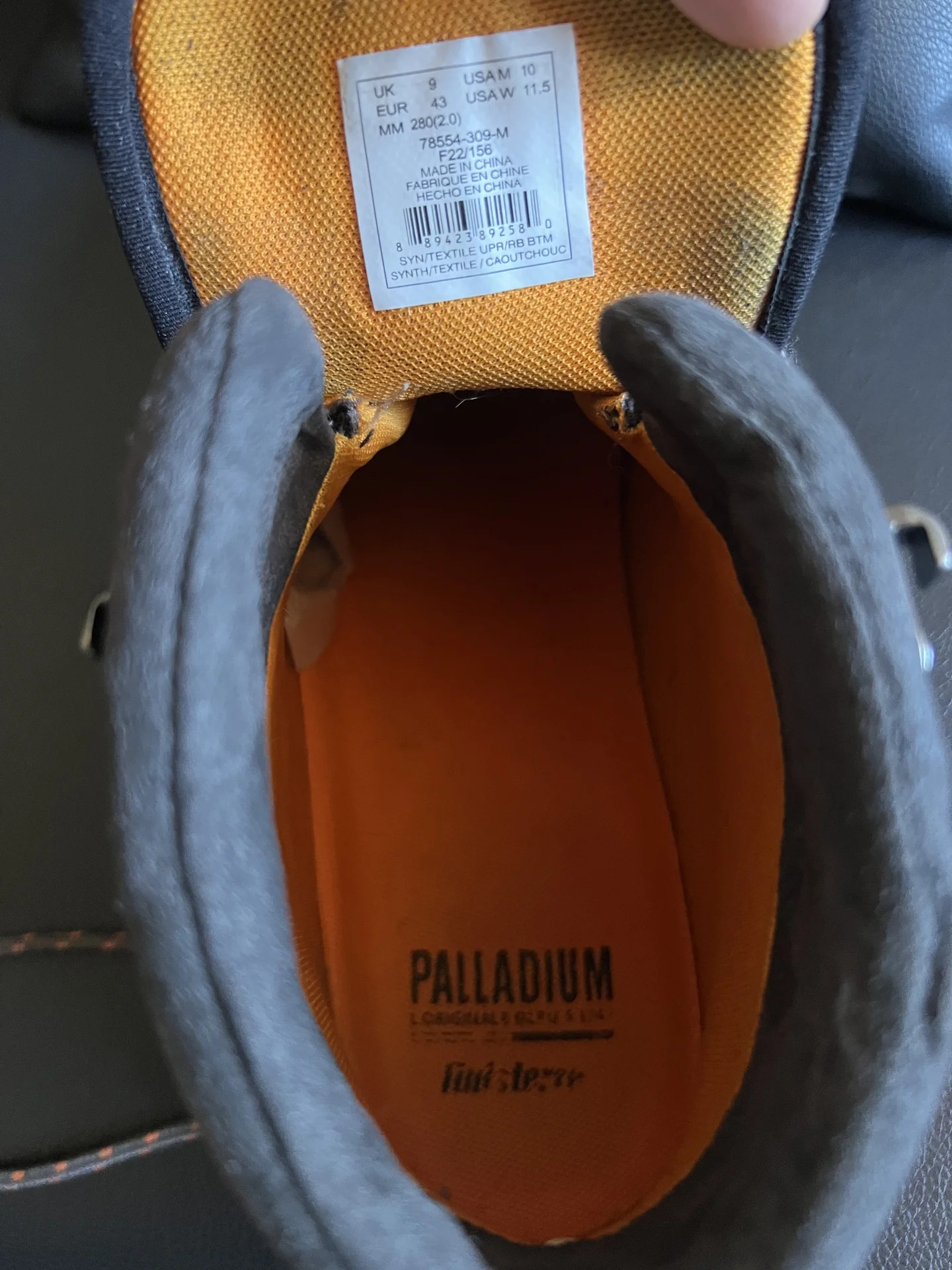 Кожаные ботинки (43) Palladium - миниатюра 10