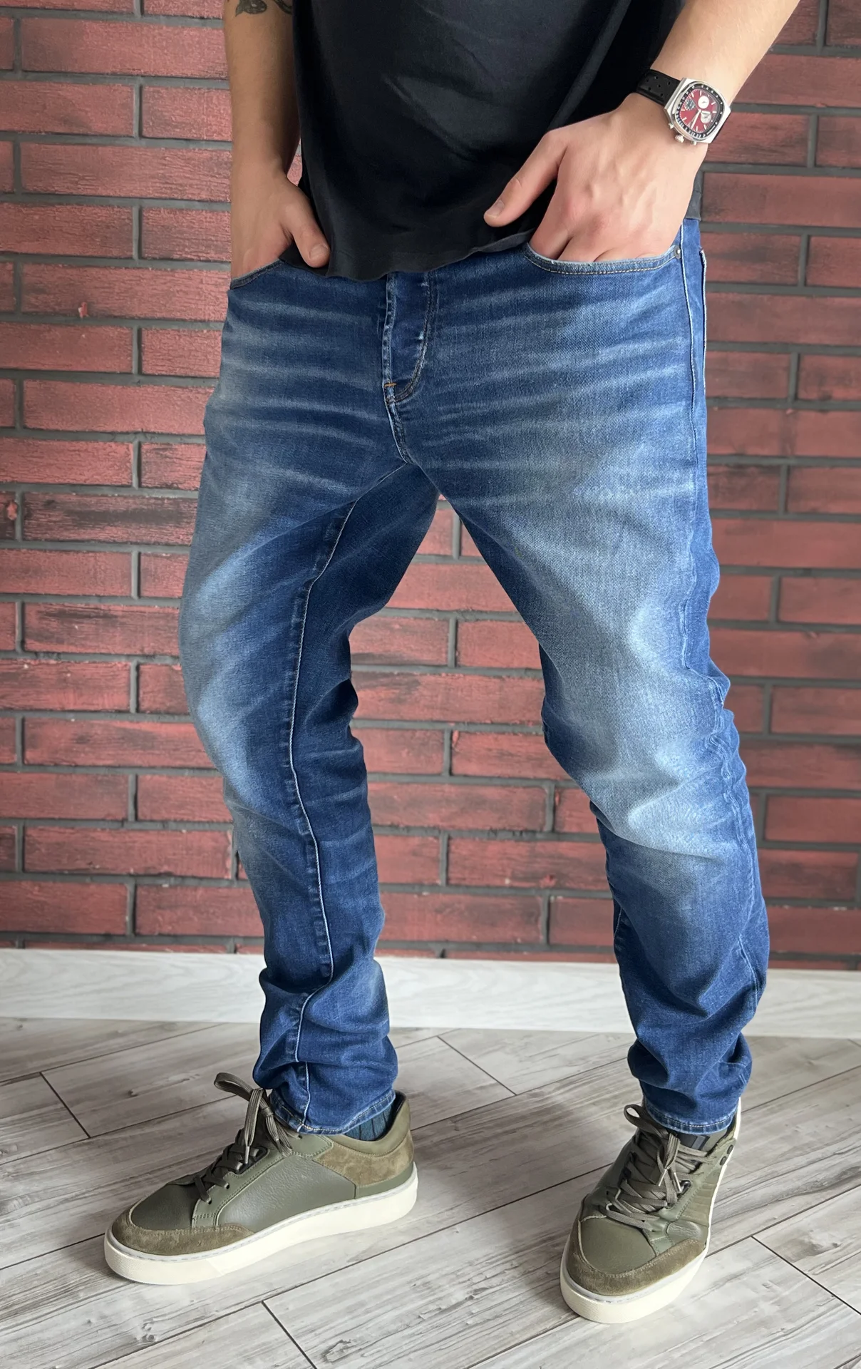 Джинсы (W33/L32) G-Star Raw 3301 Slim (Вьетнам) - миниатюра 3