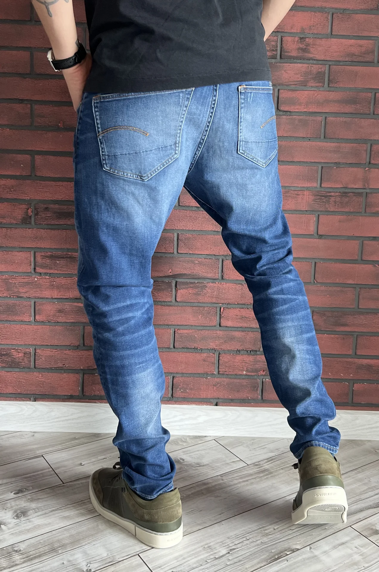 Джинсы (W33/L32) G-Star Raw 3301 Slim (Вьетнам) - миниатюра 5