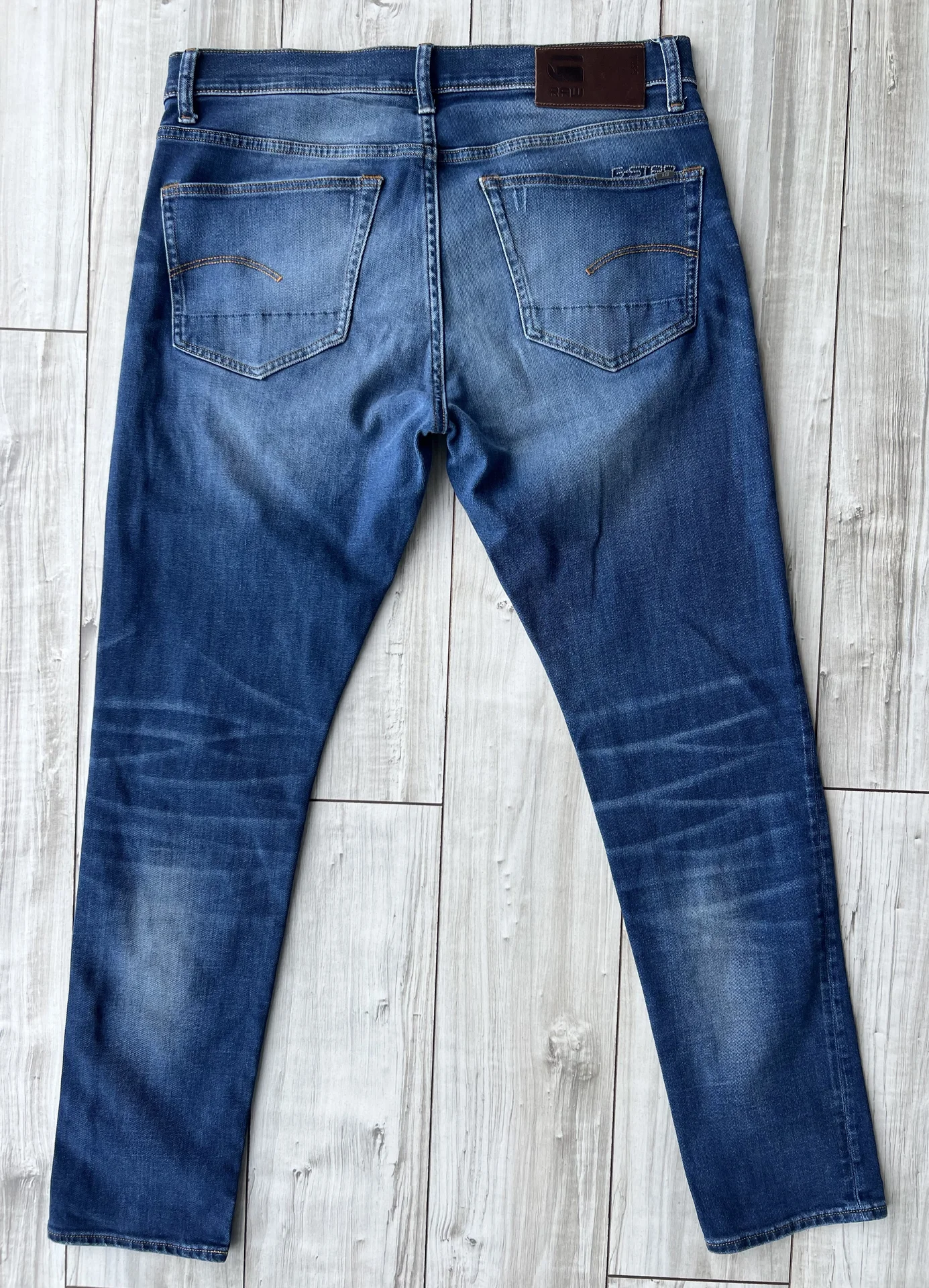 Джинсы (W33/L32) G-Star Raw 3301 Slim (Вьетнам) - миниатюра 9
