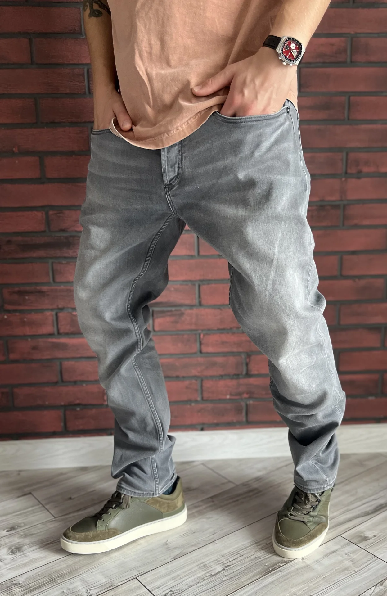 Джинсы (W36/L32) Denham "Razor" Slim/Fit - миниатюра 3