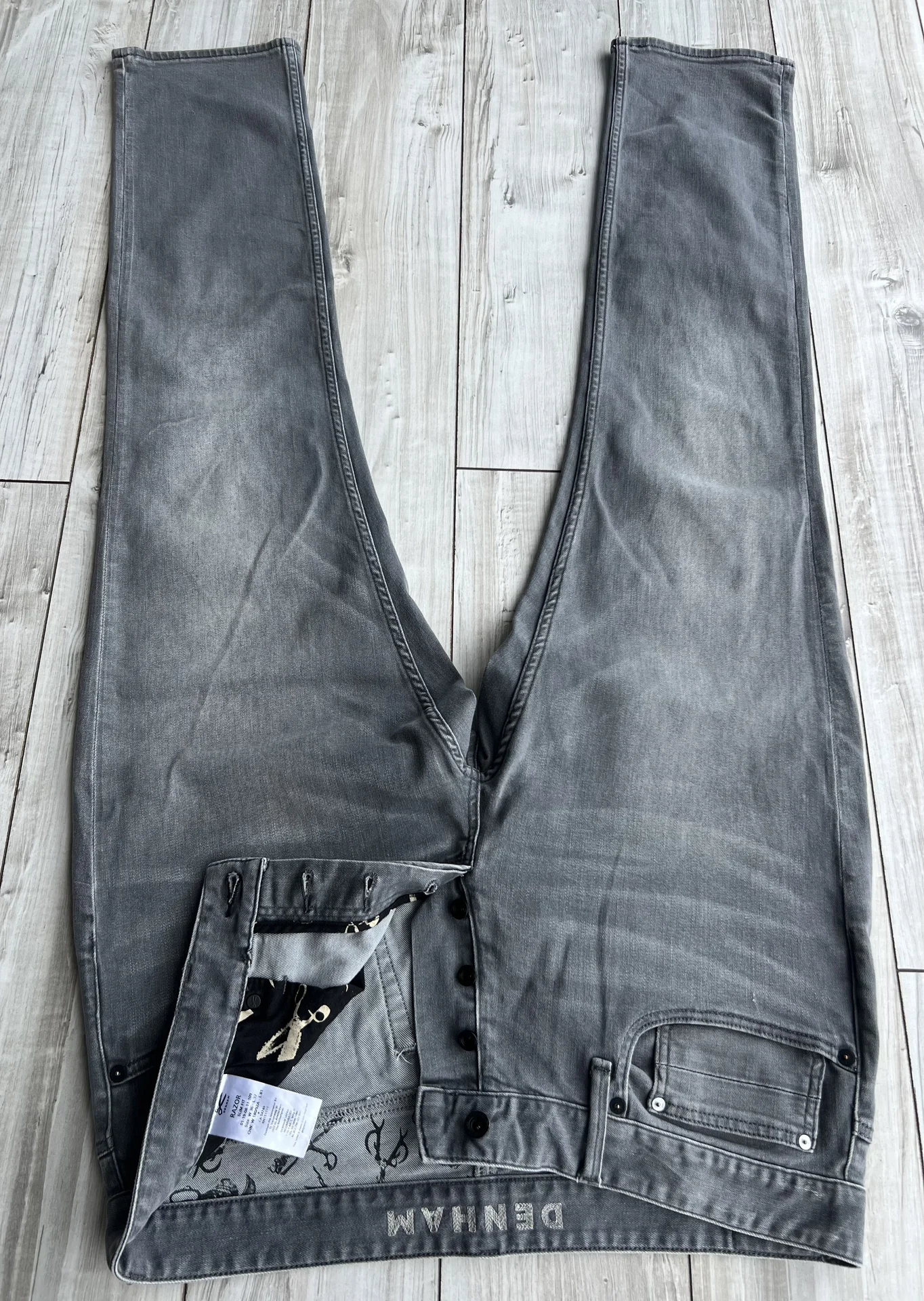Джинсы (W36/L32) Denham "Razor" Slim/Fit - миниатюра 8
