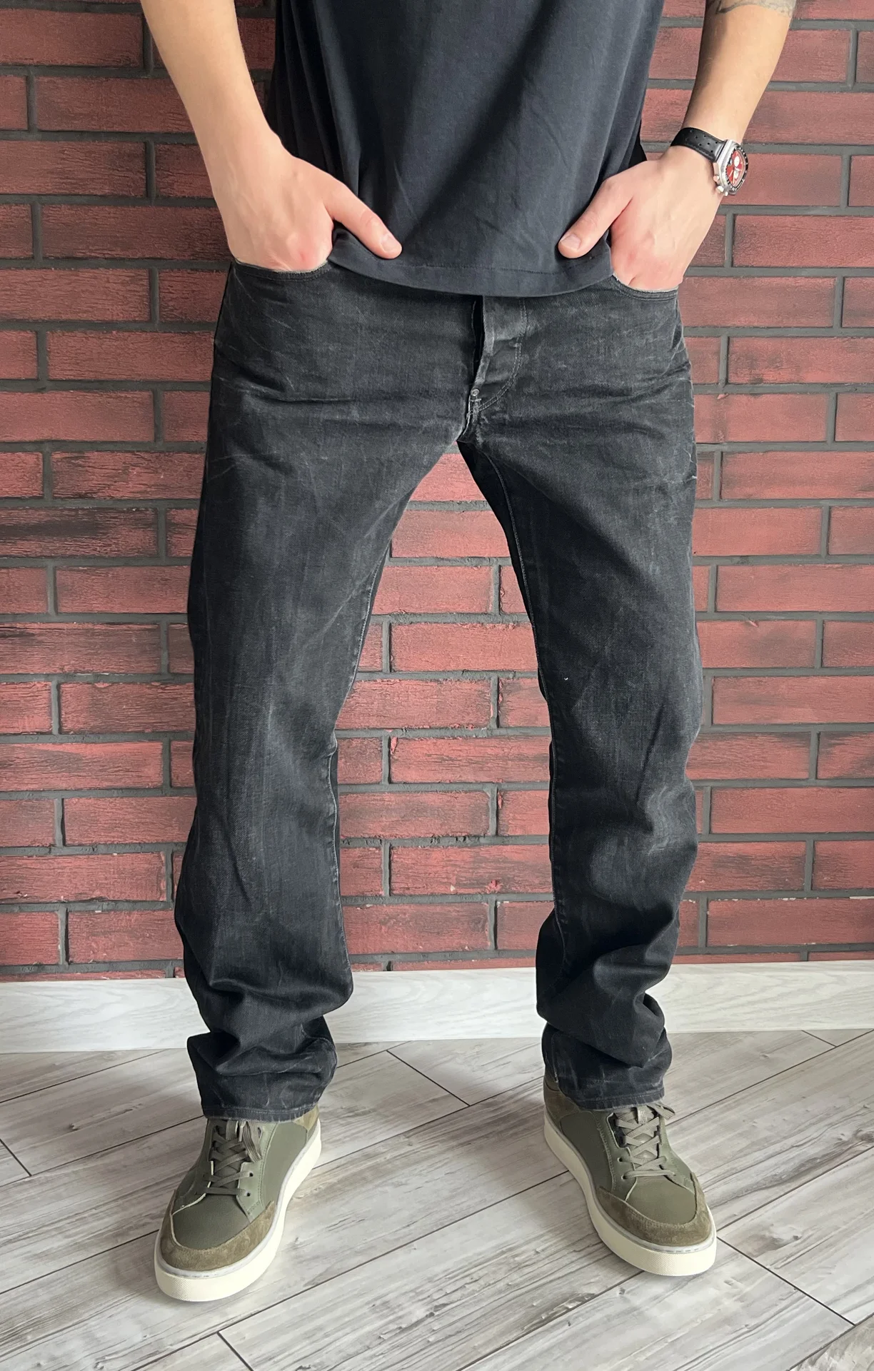 Джинсы (W33/L34) G-Star Attacc Straight (Вьетнам) - изображение 1