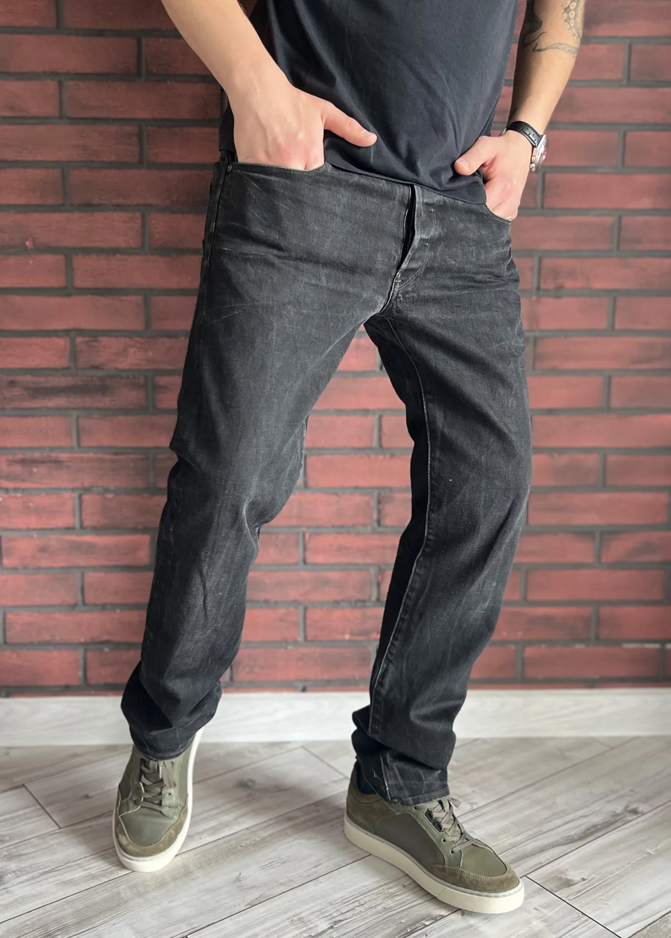 Джинсы (W33/L34) G-Star Attacc Straight (Вьетнам) - миниатюра 2