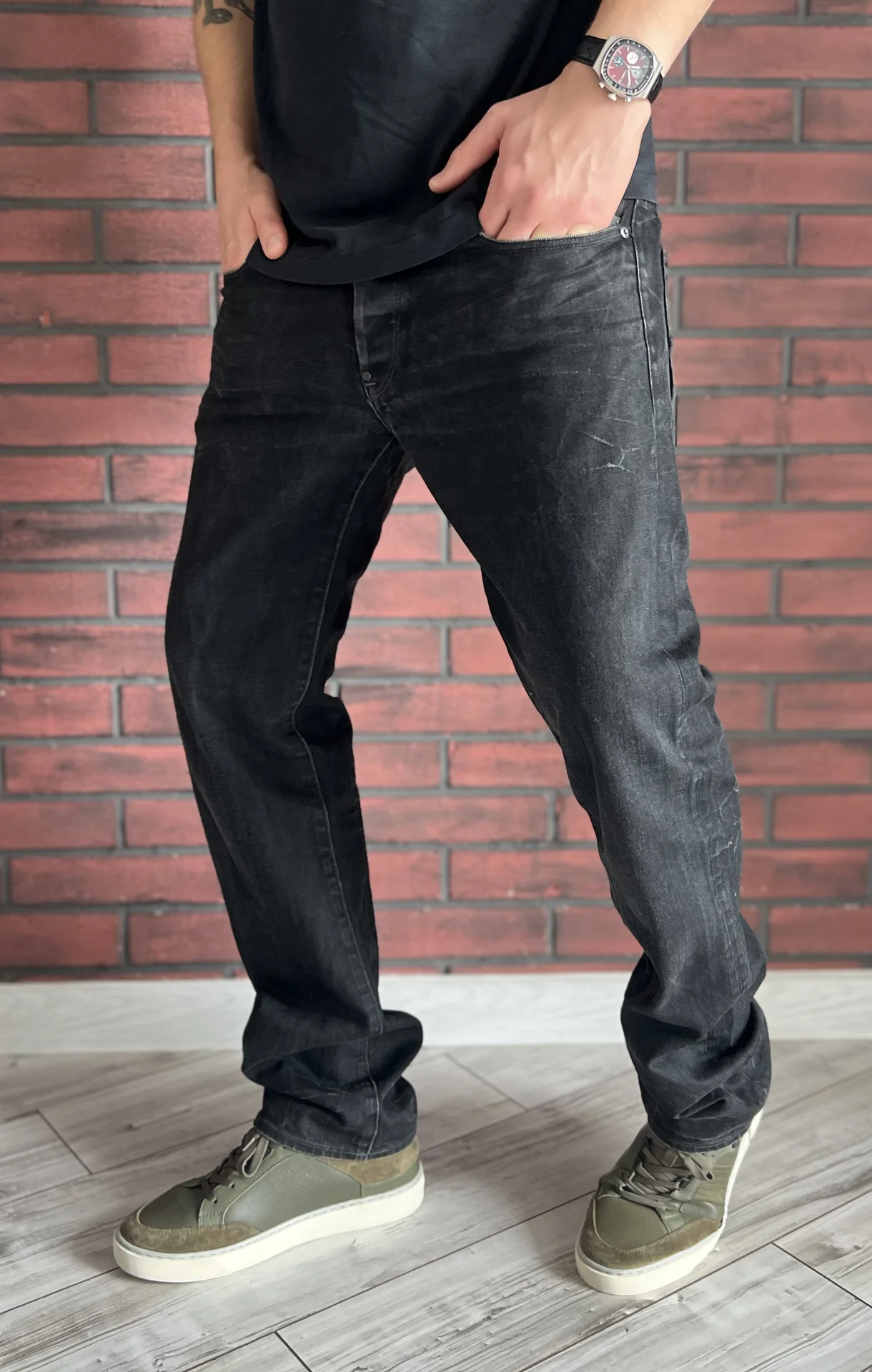 Джинсы (W33/L34) G-Star Attacc Straight (Вьетнам) - миниатюра 3