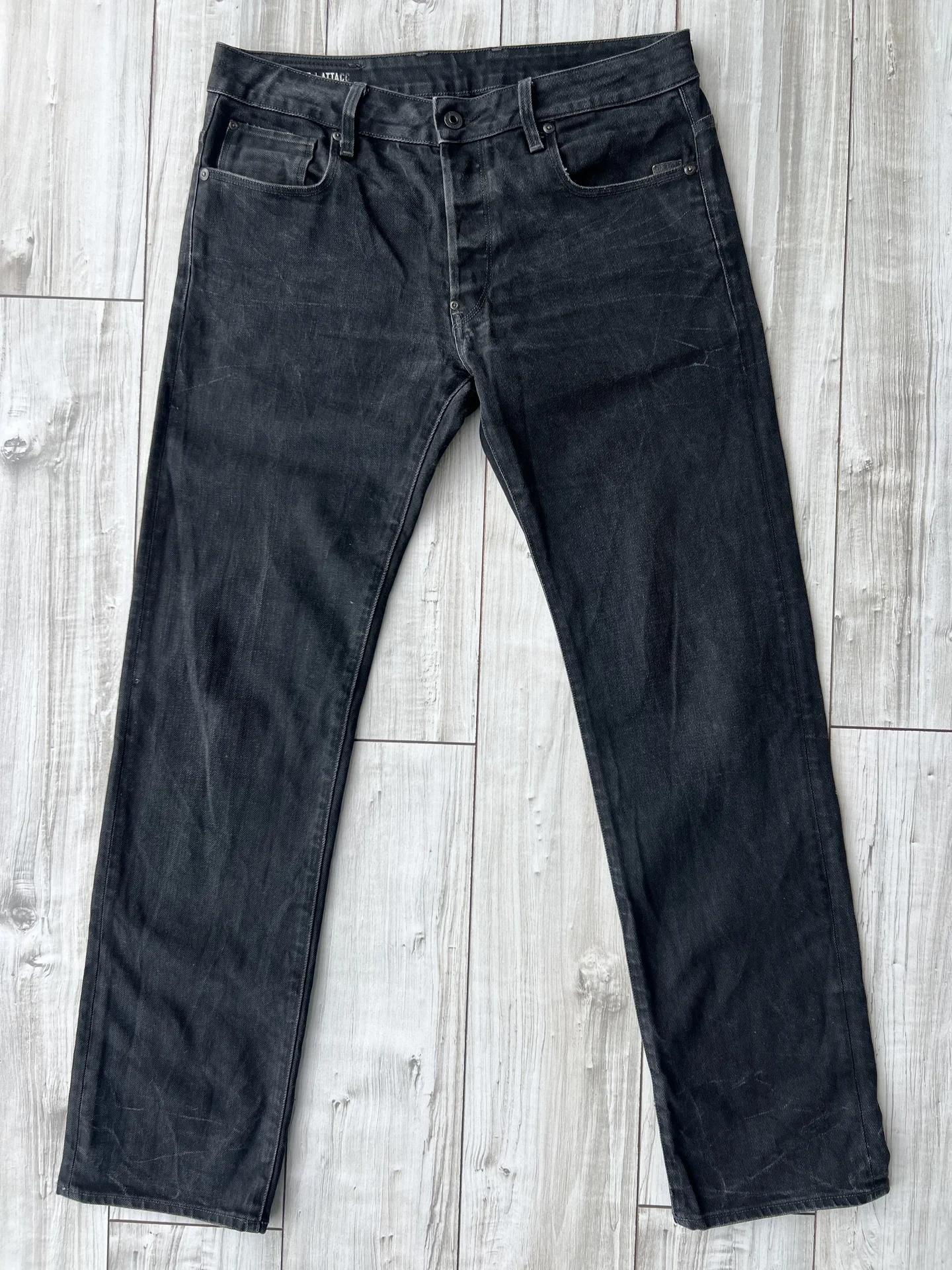 Джинсы (W33/L34) G-Star Attacc Straight (Вьетнам) - миниатюра 7