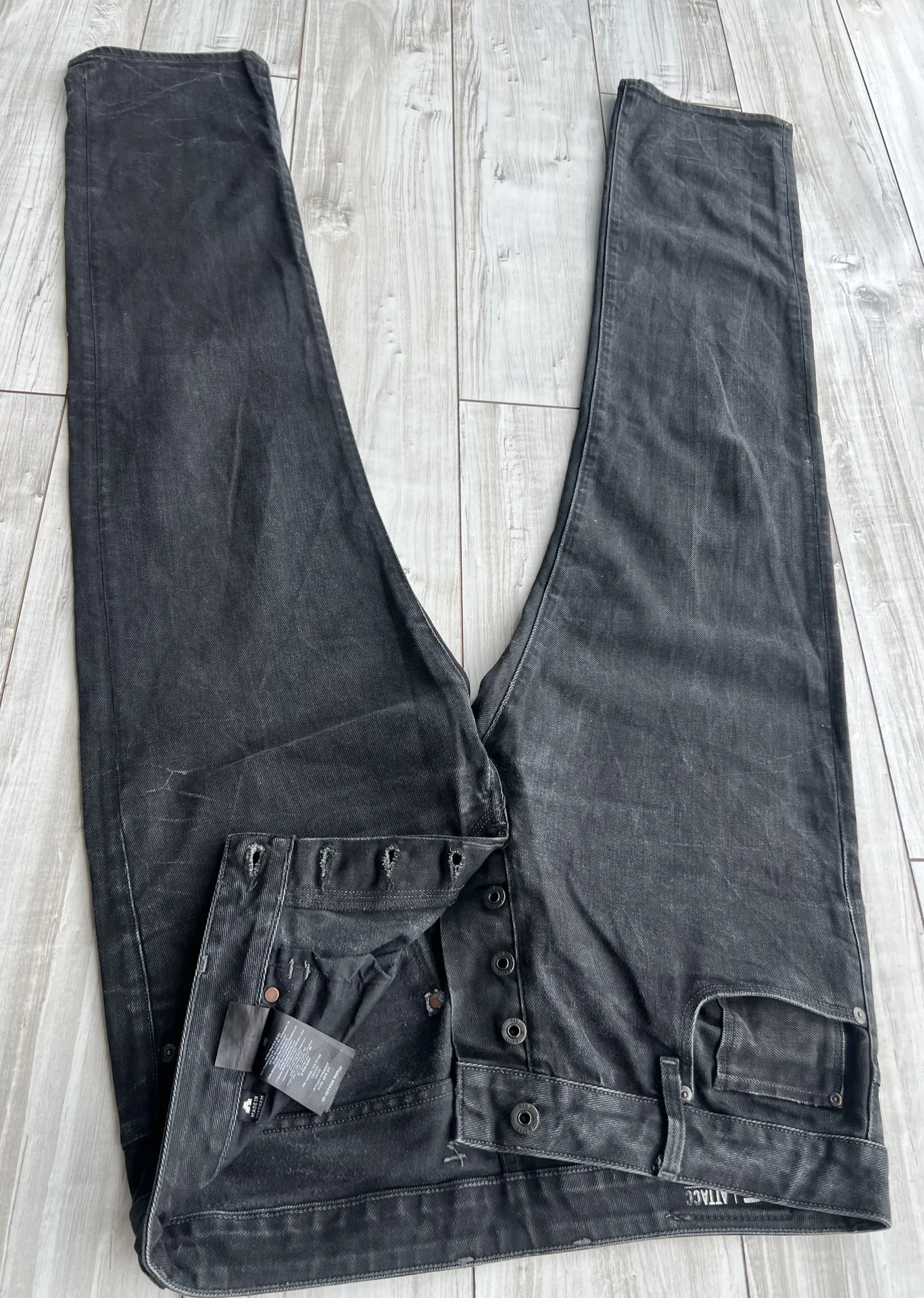 Джинсы (W33/L34) G-Star Attacc Straight (Вьетнам) - миниатюра 8