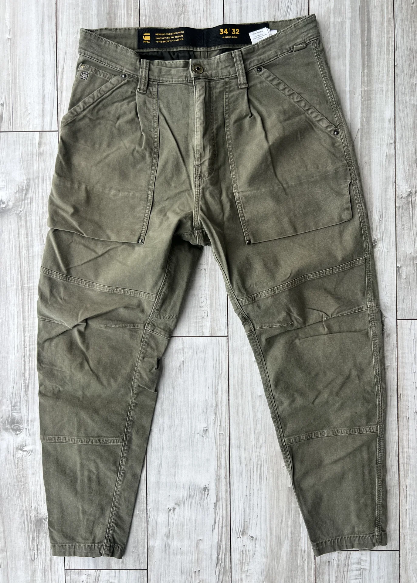 Cargo (W34/L32) G-Star Raw Fatigue Relaxed Tapered - миниатюра 7