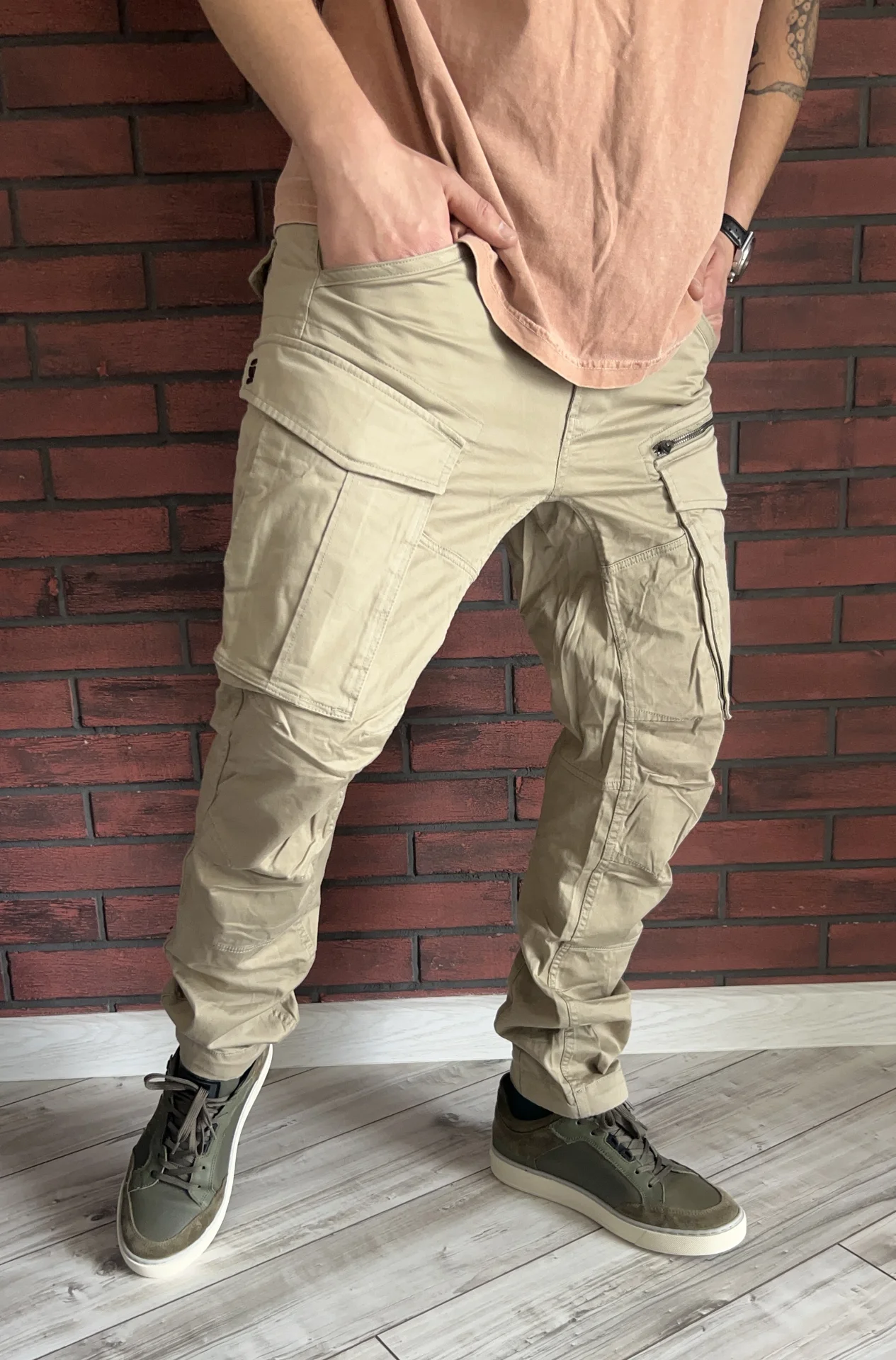 Cargo G-Star Raw Rovic Zip 3D Straight Tapered - миниатюра 2