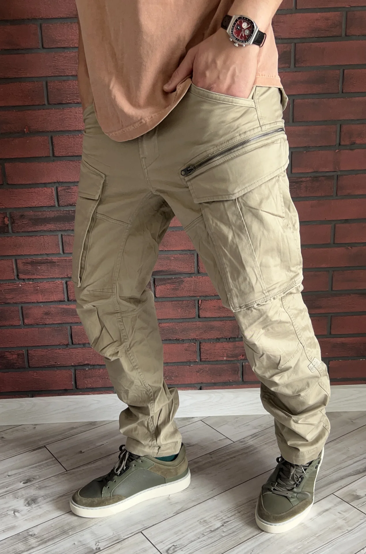 Cargo G-Star Raw Rovic Zip 3D Straight Tapered - миниатюра 3