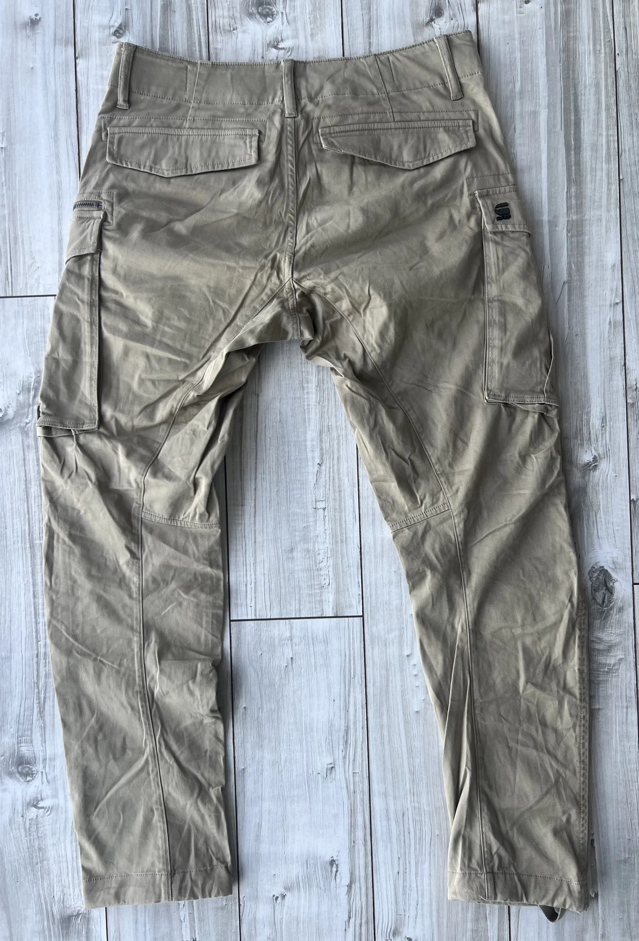 Cargo G-Star Raw Rovic Zip 3D Straight Tapered - миниатюра 9
