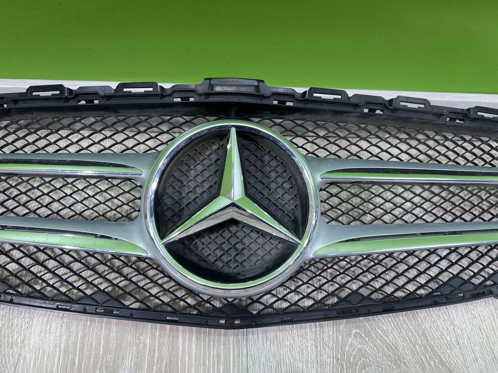 Решетка Mercedes W205 C205 до рест - миниатюра 3