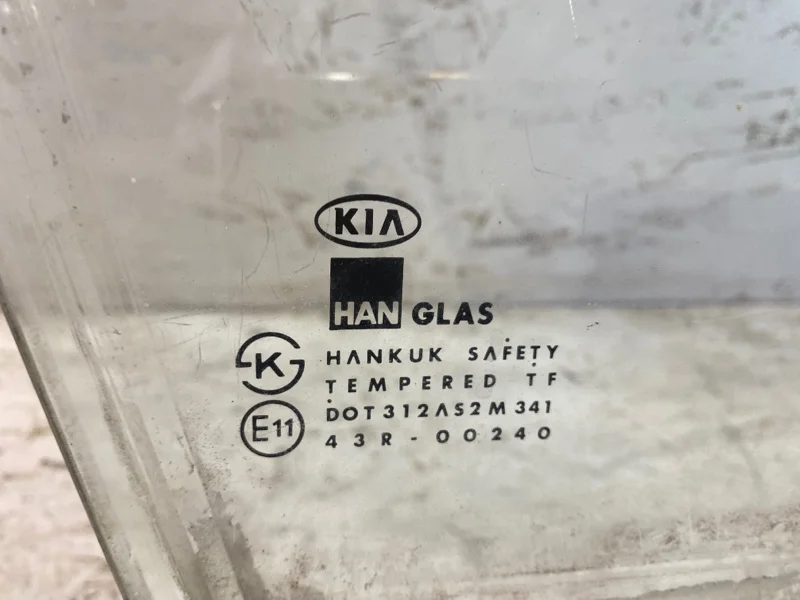 Стекло двери переднее правое Kia Spectra СЕДАН S6D - миниатюра 2