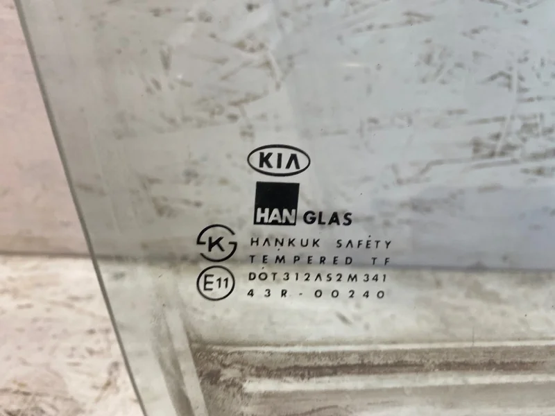 Стекло двери переднее правое Kia Spectra СЕДАН S6D - миниатюра 2