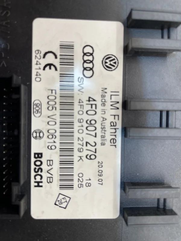 Блок управления бортовой сети audi A6 C6 2.0 2008 - миниатюра 3