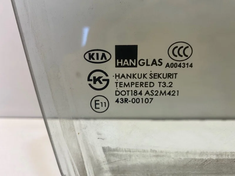 Стекло двери заднее левое Kia Spectra СЕДАН S6D - миниатюра 2