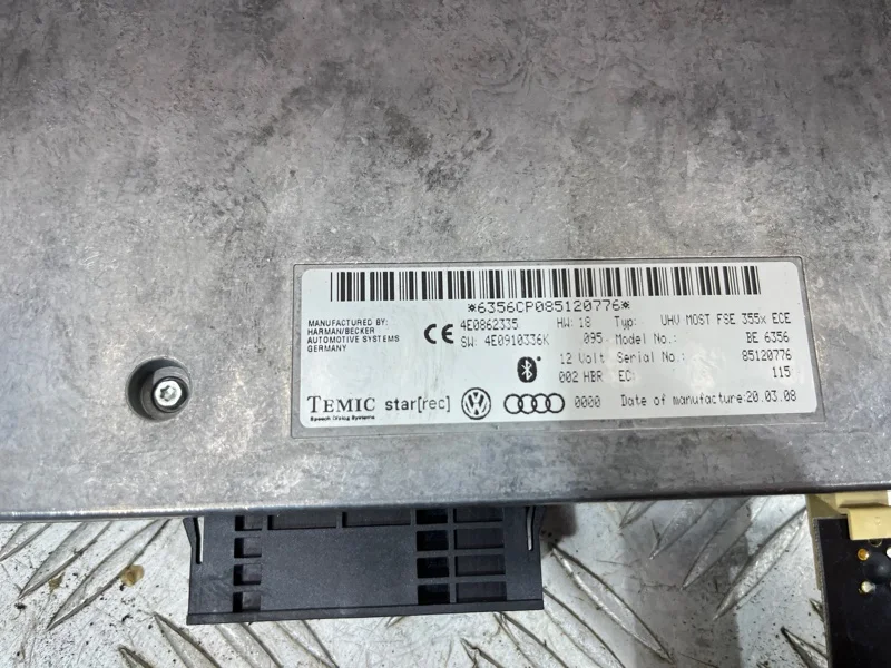 Блок управления бортовой сети audi A6 C6 2.0 2008 - миниатюра 7