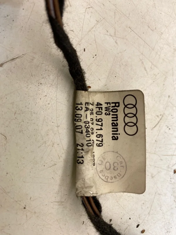 Электропроводка audi A6 C6 2.0 2008 - миниатюра 5