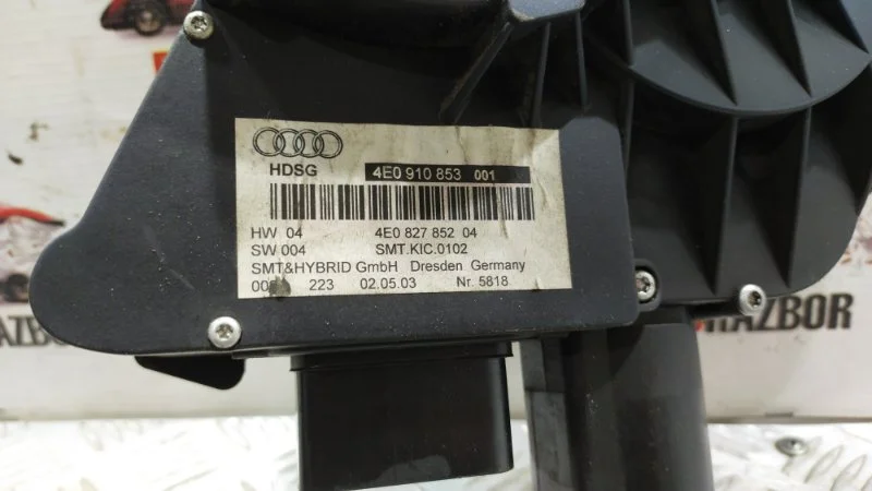 Моторчик привода багажника Audi A8 D3/Д3 BFM 2006 - миниатюра 7