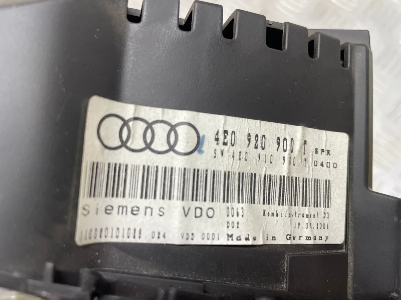 Панель приборов Audi A8 D3/Д3 BFM 2006 - миниатюра 8