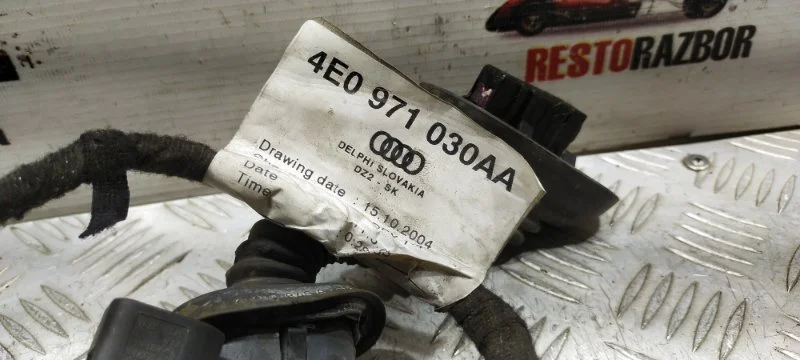 Проводка двери передняя правая Audi A8 D3/Д3 BFM - миниатюра 6