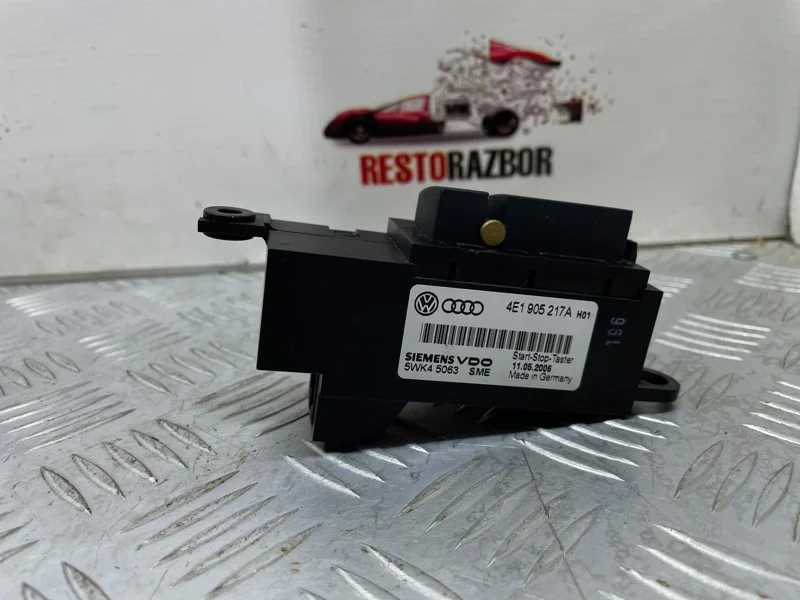 Кнопка старт-стоп Audi A8 D3/Д3 BFM 2006 - миниатюра 4
