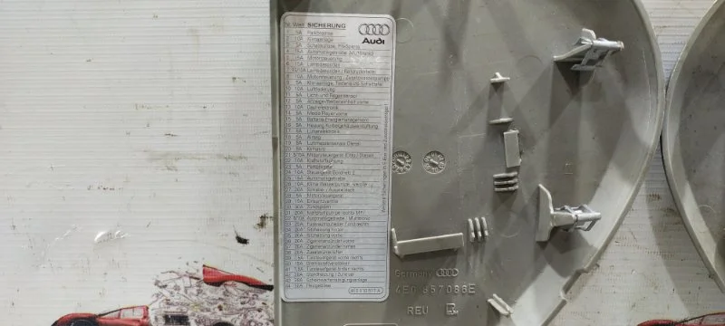 Накладка торпедо Audi A8 D3/Д3 BFM 2006 - миниатюра 7