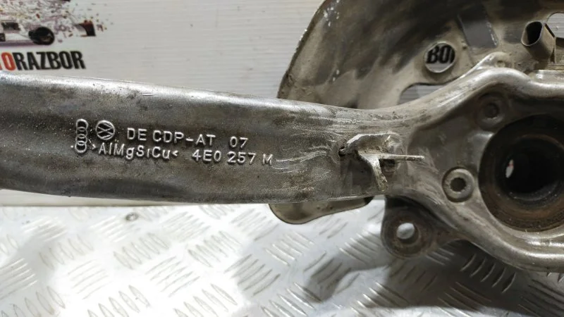 Кулак поворотный передний левый Audi A8 D3/Д3 BFM - миниатюра 5