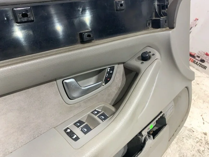 Обшивка боковой двери передняя левая Audi A8 D3/Д3 - миниатюра 4