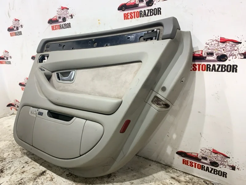 Обшивка боковой двери задняя правая Audi A8 D3/Д3 - миниатюра 6