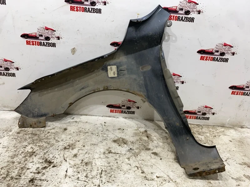 Крыло переднее правое mazda 3 BK 2005 - миниатюра 9