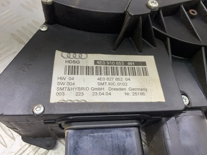 Моторчик привода багажника Audi A8 Д3/D3 BFM 2006 - миниатюра 6