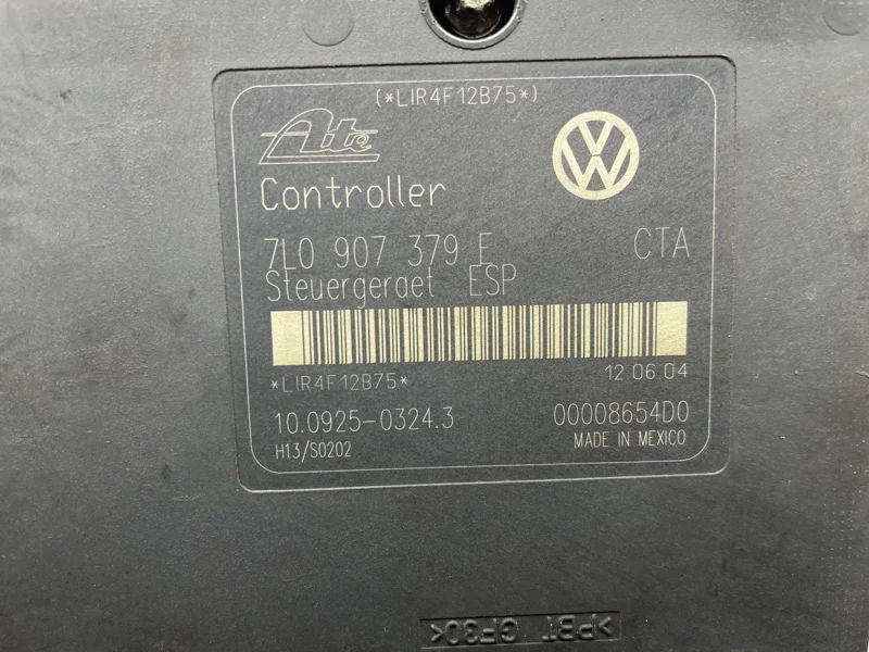 Блок ABS Porsche Cayenne ВНЕДОРОЖНИК M4800 2005 - миниатюра 9