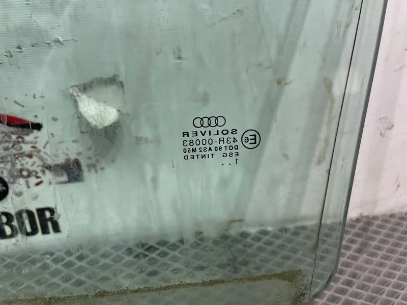 Стекло двери переднее правое audi A6 УНИВЕРСАЛ AYM - миниатюра 7