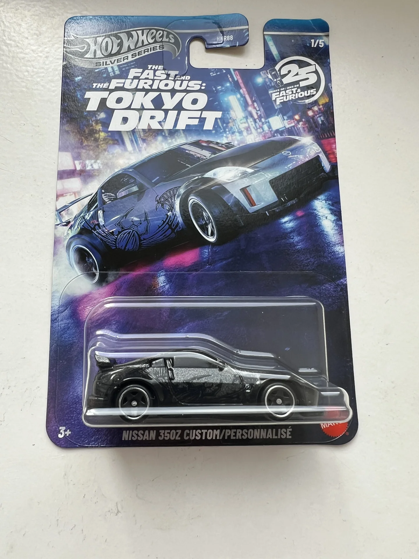 Hot wheels fast furious Nissan 350z custom - миниатюра 2