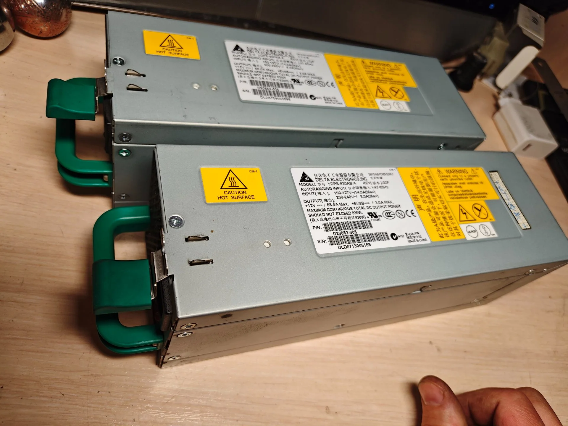 Резервный Блок Питания Intel D20852 830W DPS-830AB A - изображение 1