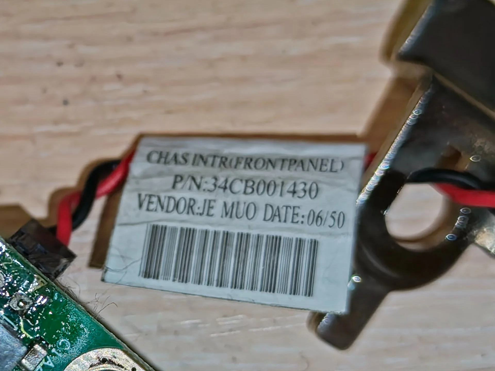 D23493-401 SC5400 Front Panel Board Intel C63684-001 (D23493-401) Индикаторная плата передней панели - миниатюра 4