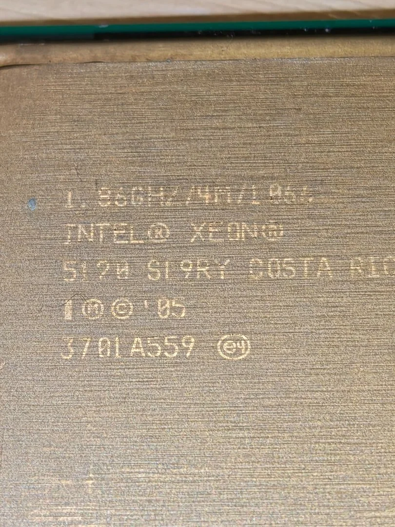 Материн. плата проц 5620 Intel i5500 E25124 455+ радиаторы медные +процессоры - миниатюра 6