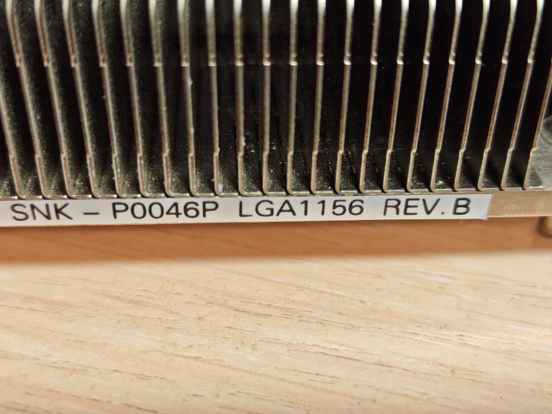 Радиатор Supermicro SNK-P0046P Rev B 1U LGA1156LGA1155 - миниатюра 2