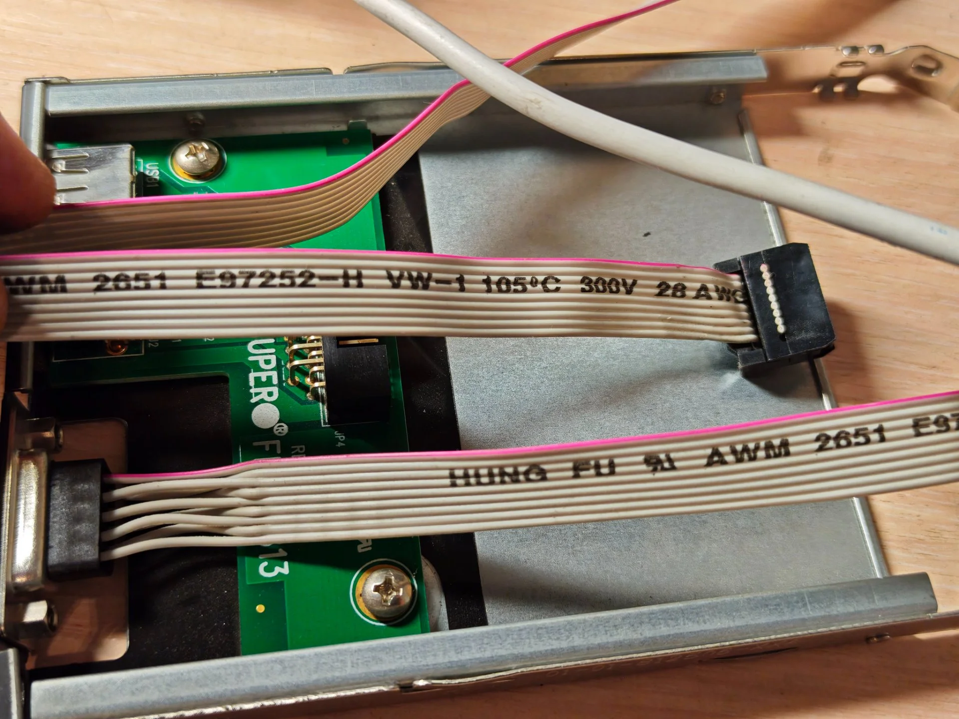 Передня панель SUPERMICRO - FPUSB813 - 2 USB Ports 1 Serial Port - миниатюра 3