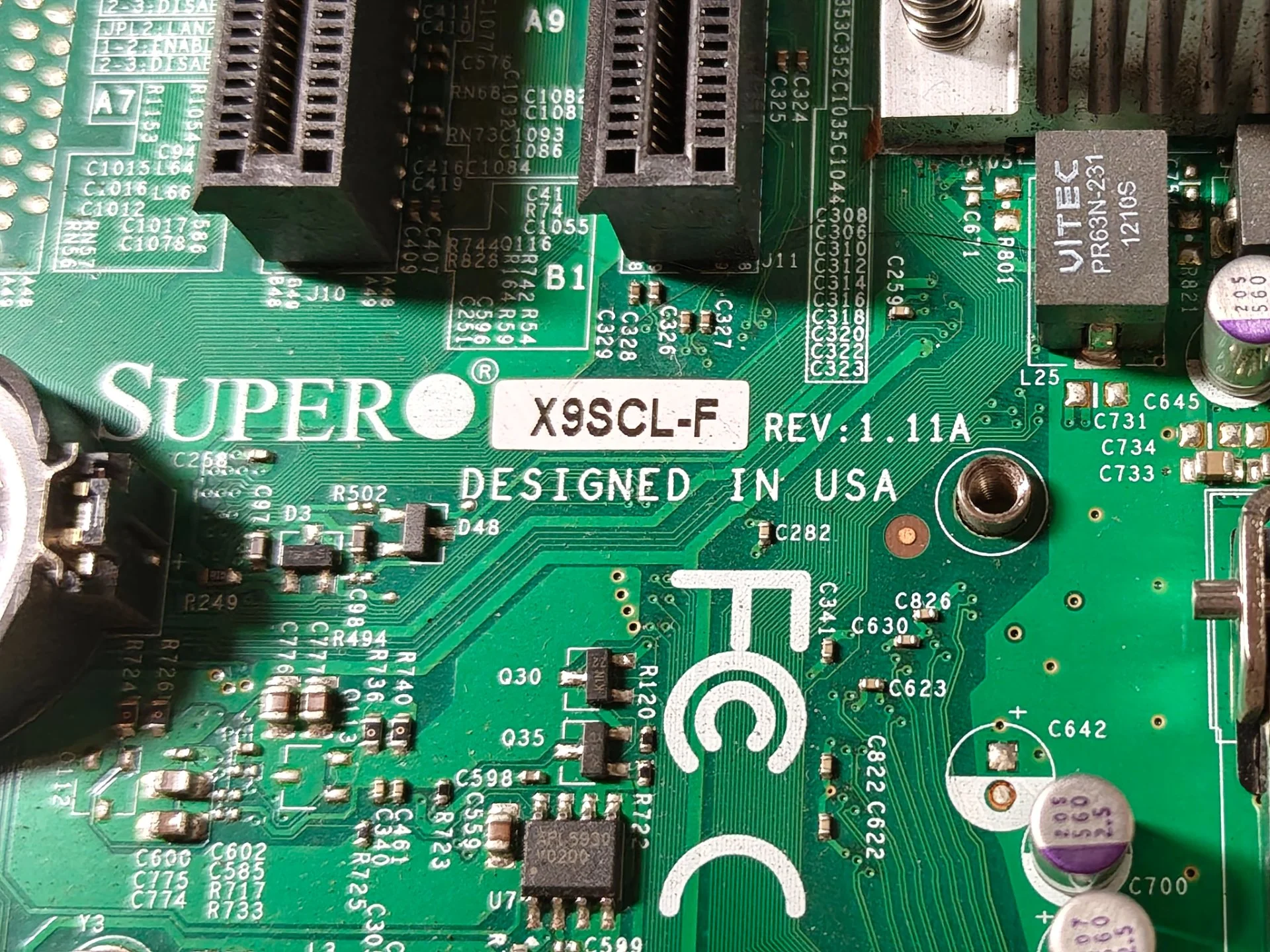 Материнская плата Supermicro X9SCL-F  rev.111A - миниатюра 2