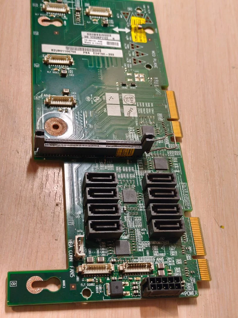 Плата Midplane Intel SASSATA Passive For SR1550 SR2500 (E24192-203) - миниатюра 3