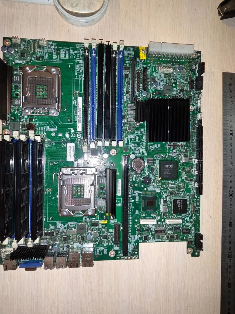 Материнская плата Intel S5520UR E22554-650 E22554-751 2x LGA1366 - миниатюра 5