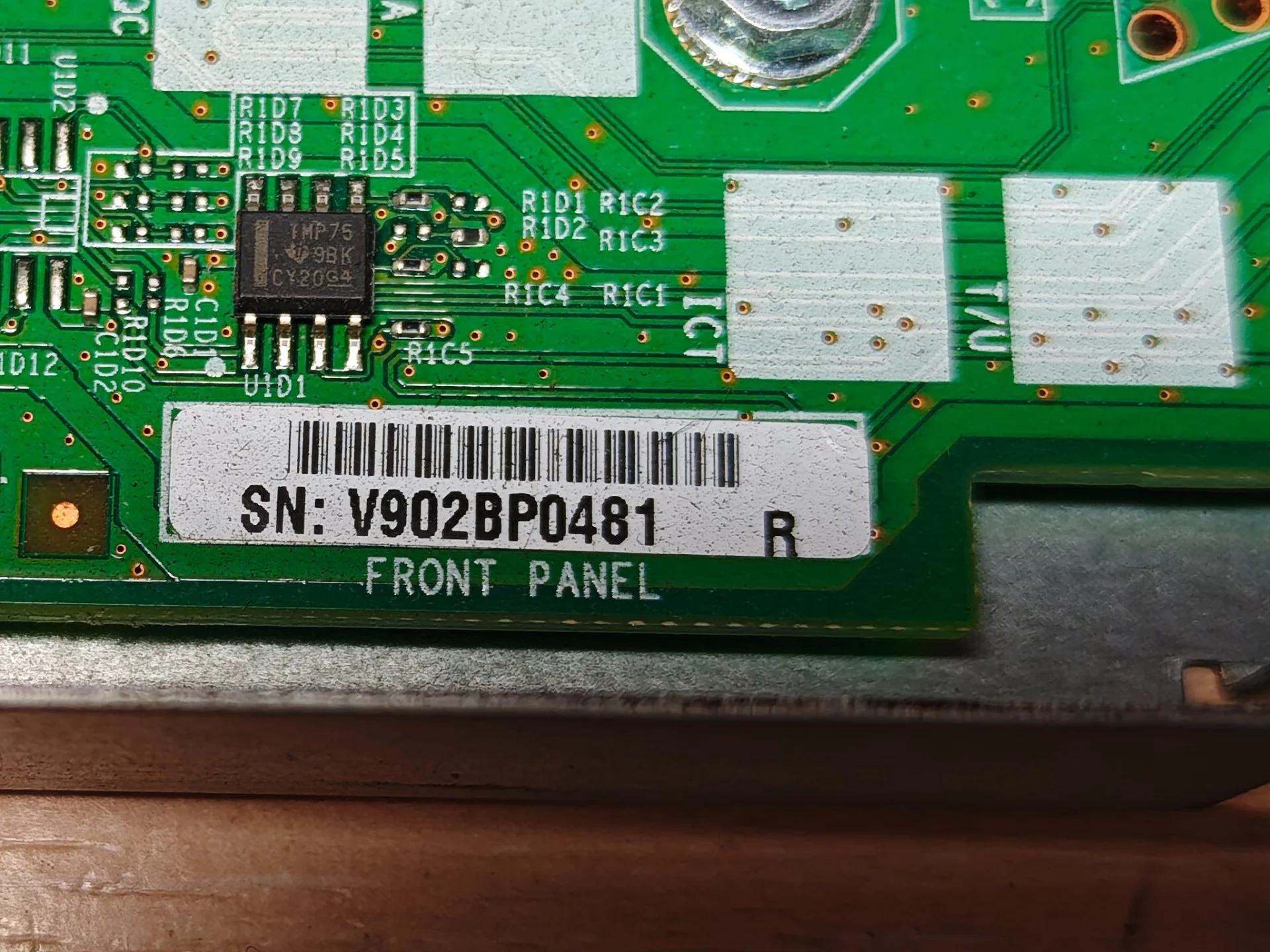 Intel SR1625UR Mini Control Panel Board E30073-301 - миниатюра 3