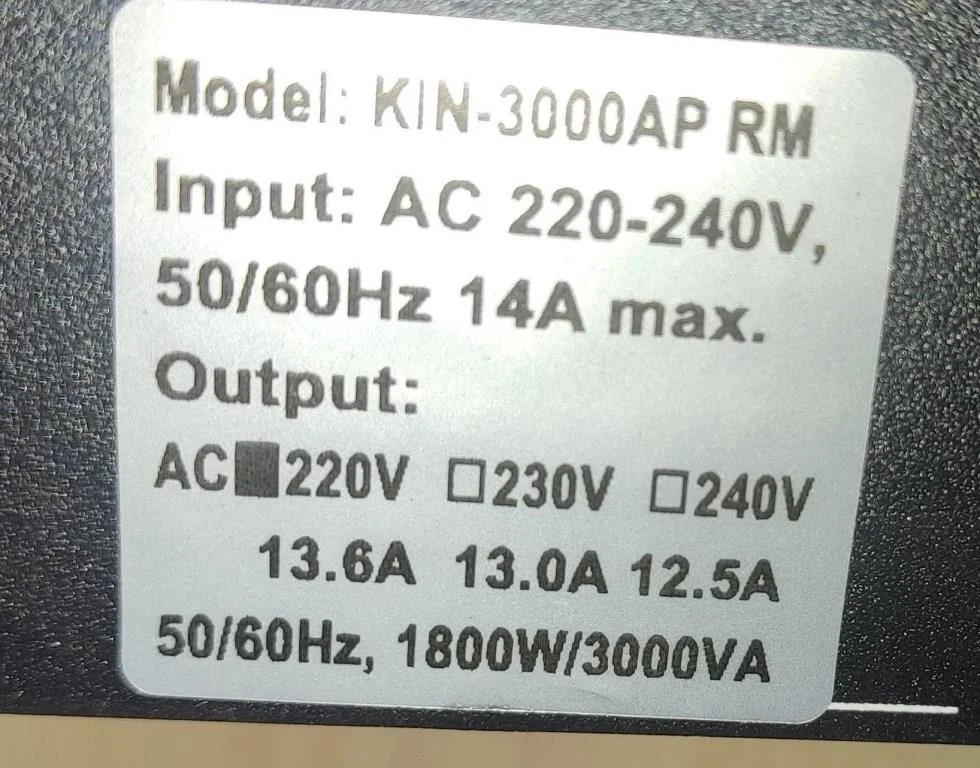 резервный блок питания KIN-3000AP RM - миниатюра 4