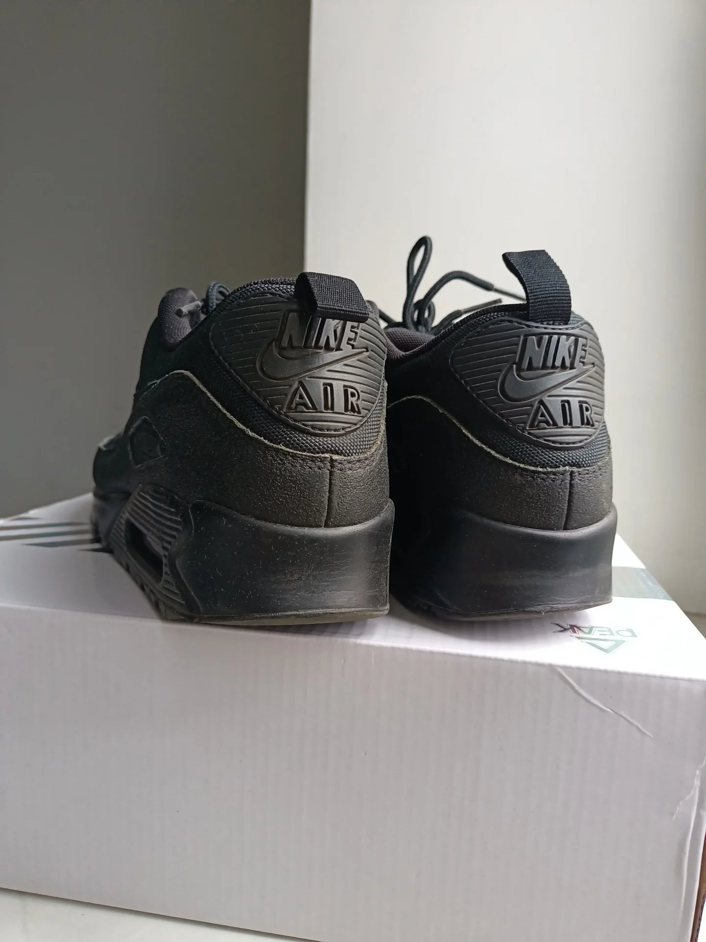 Кроссовки Nike Air Max 90 Cordura triple black - миниатюра 3
