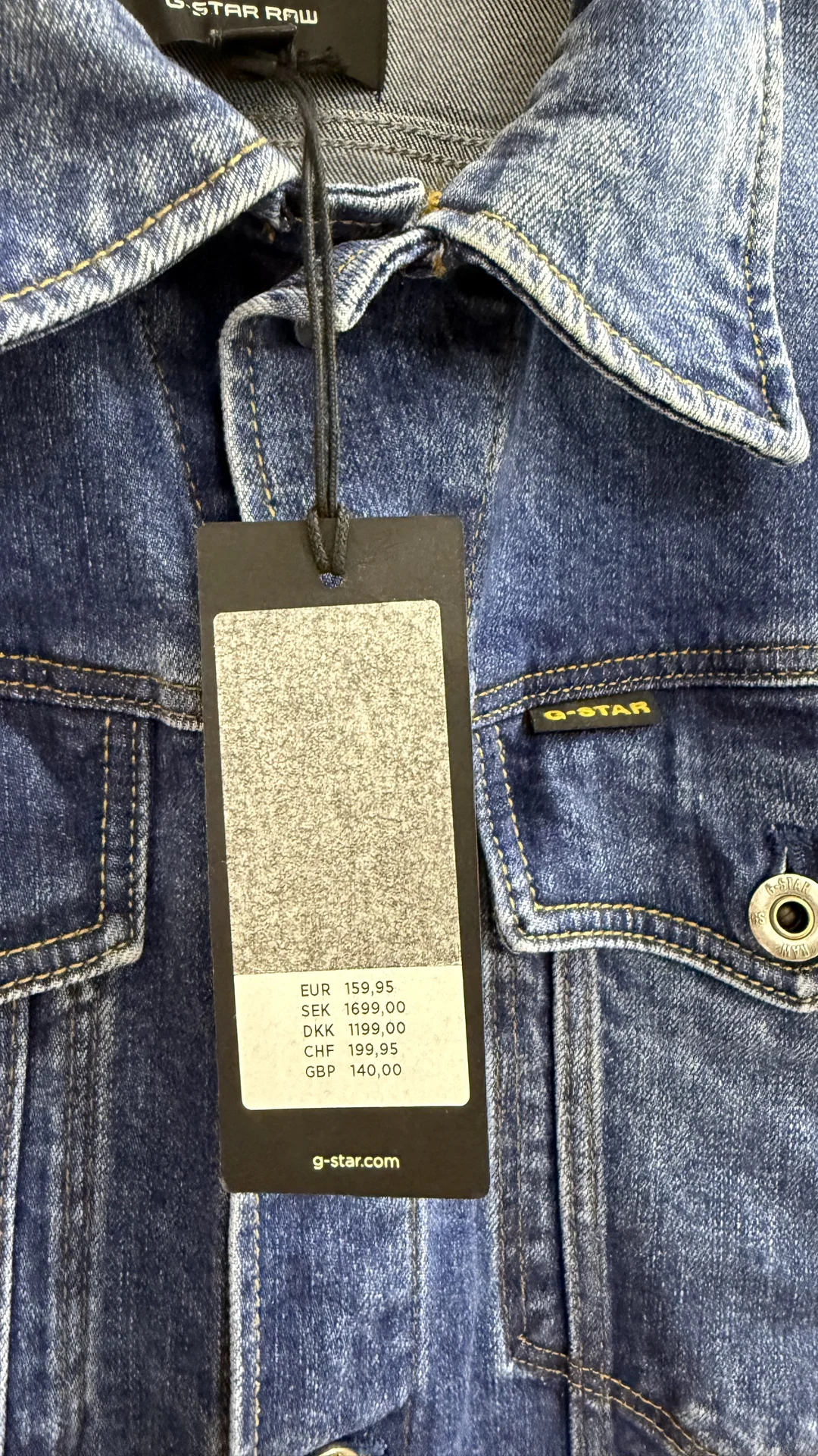 G-Star Raw.джинсовая куртка.XL - миниатюра 3